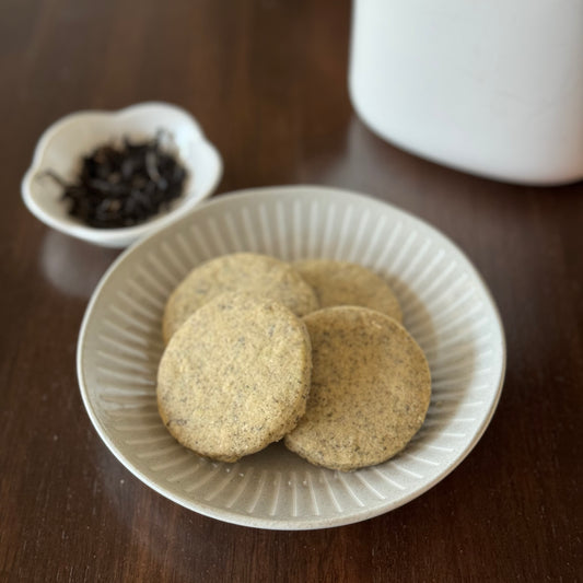 Earl Grey Shortbread Cookies - 10pcs